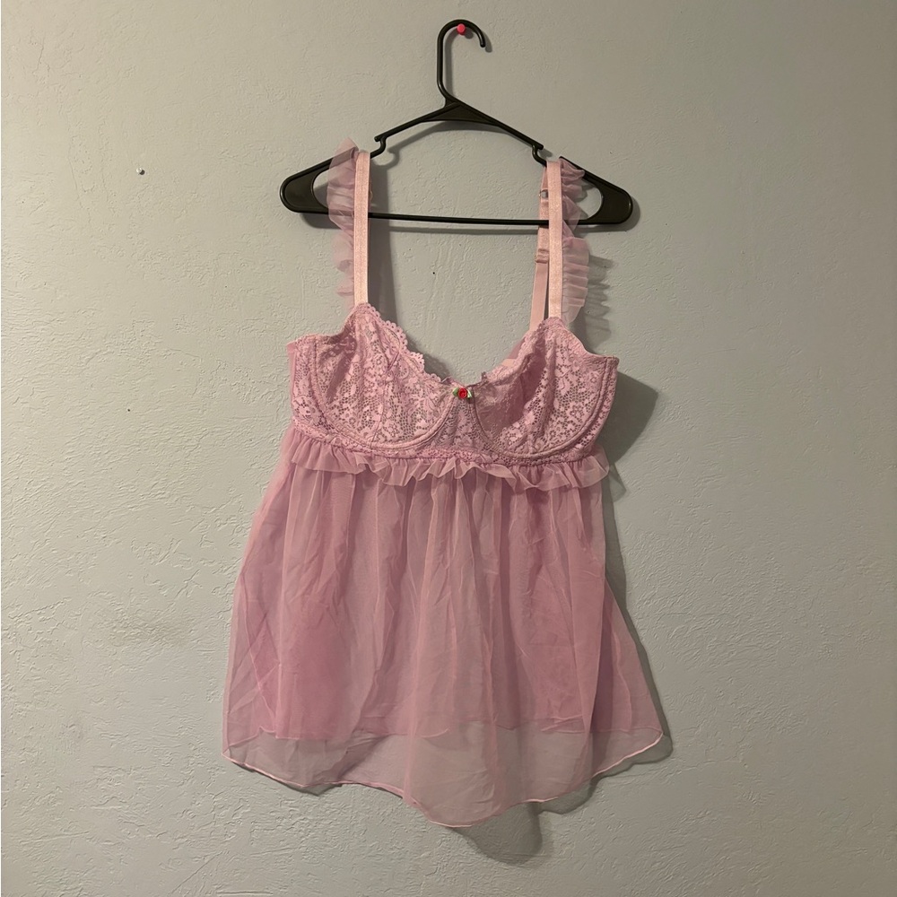 Light purple adore me baby doll 1x